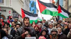Ny Gaza-demonstrasjon utenfor Stortinget