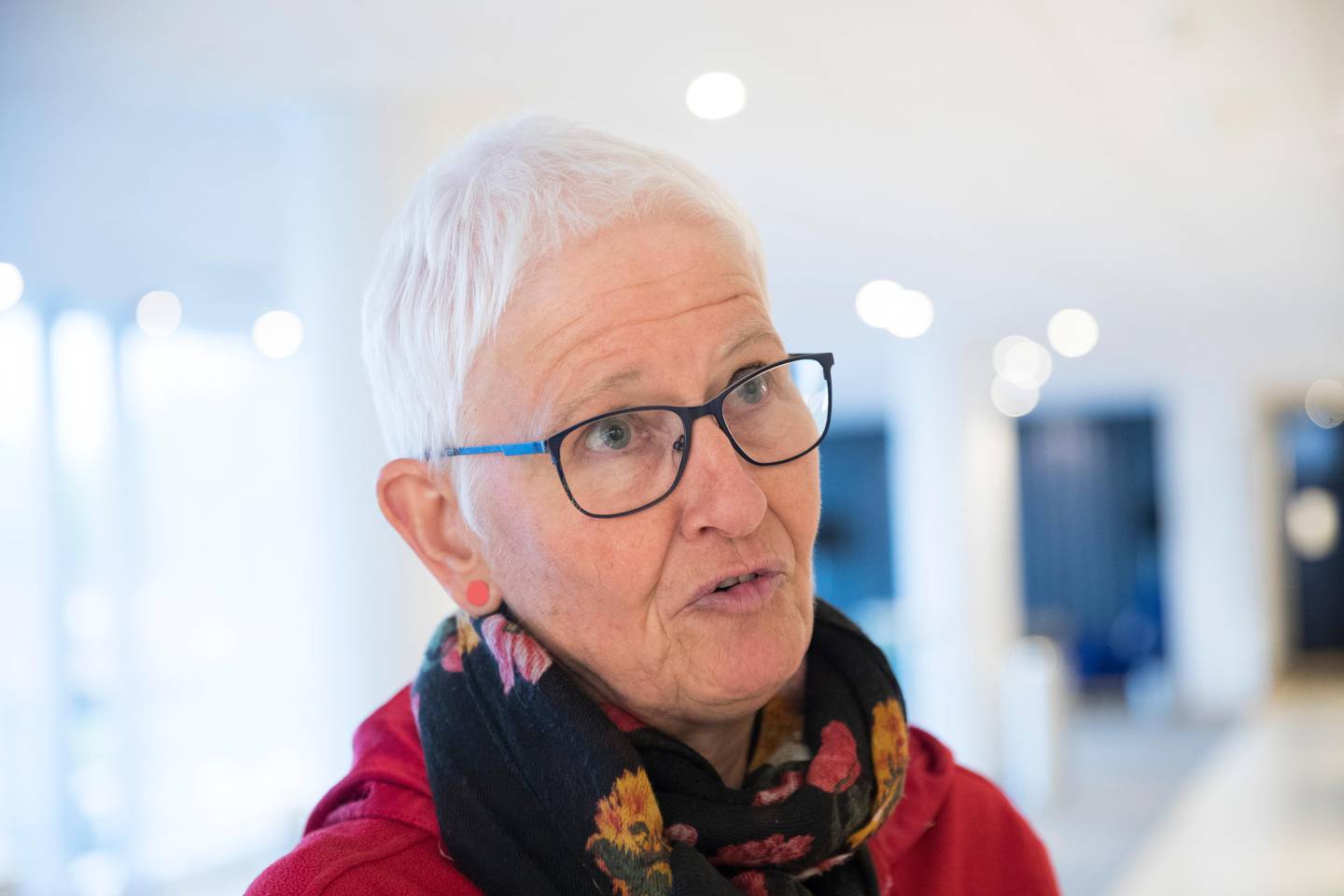 Oslo  20190510.
Jorun Gulbrandsen på Rødt landsmøte.
Foto: Terje Bendiksby / NTB scanpix