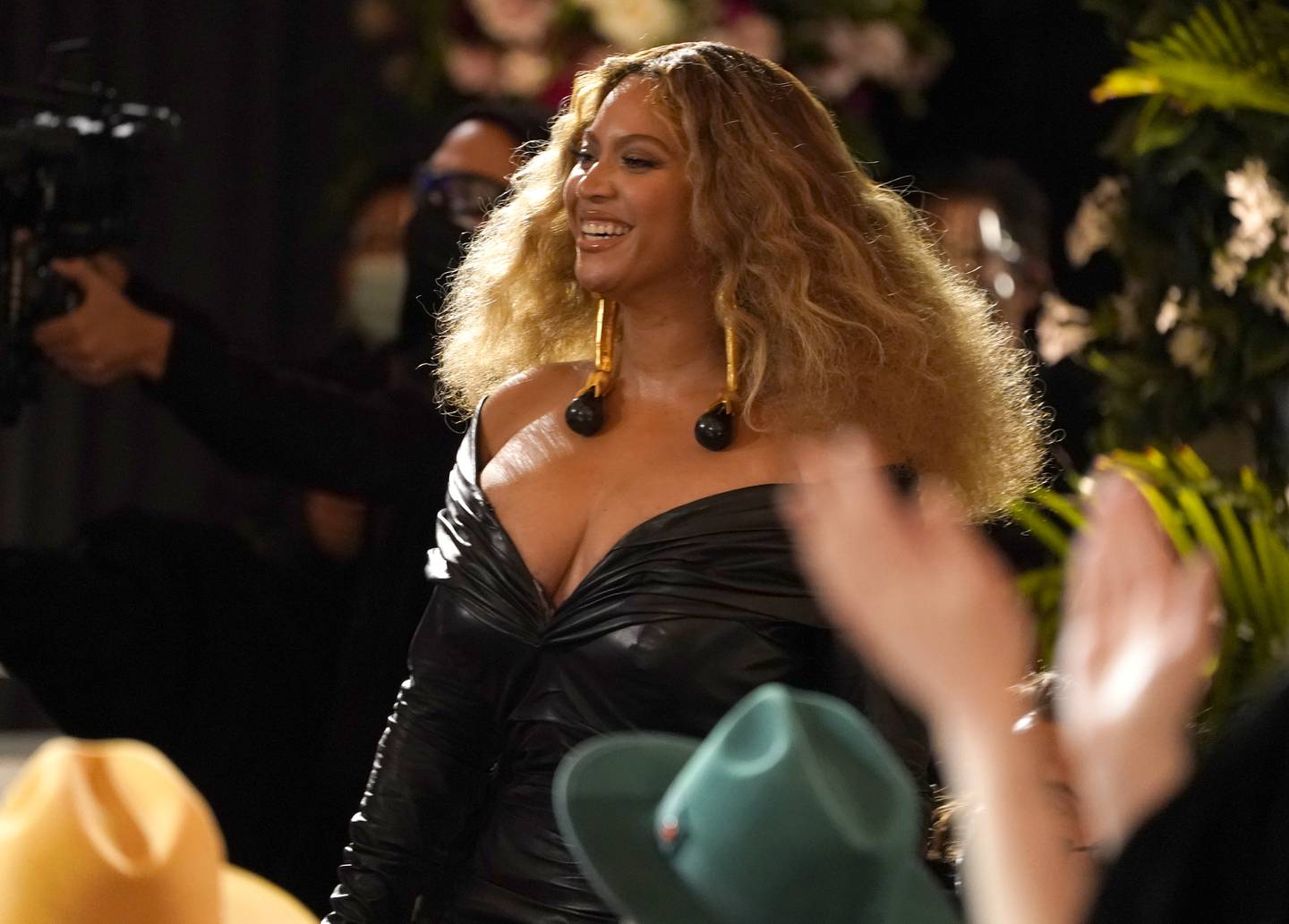 Beyonce fotografert under Grammy-showet tidligere i år. Foto: AP