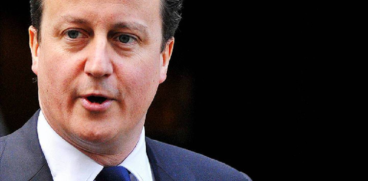 – Jeg vil stå opp for verdiene og prinsippene i kristen tro, sa Storbritannias statsminister, David Cameron, til forsamlingen i Christ Church i Oxford på fredag. 