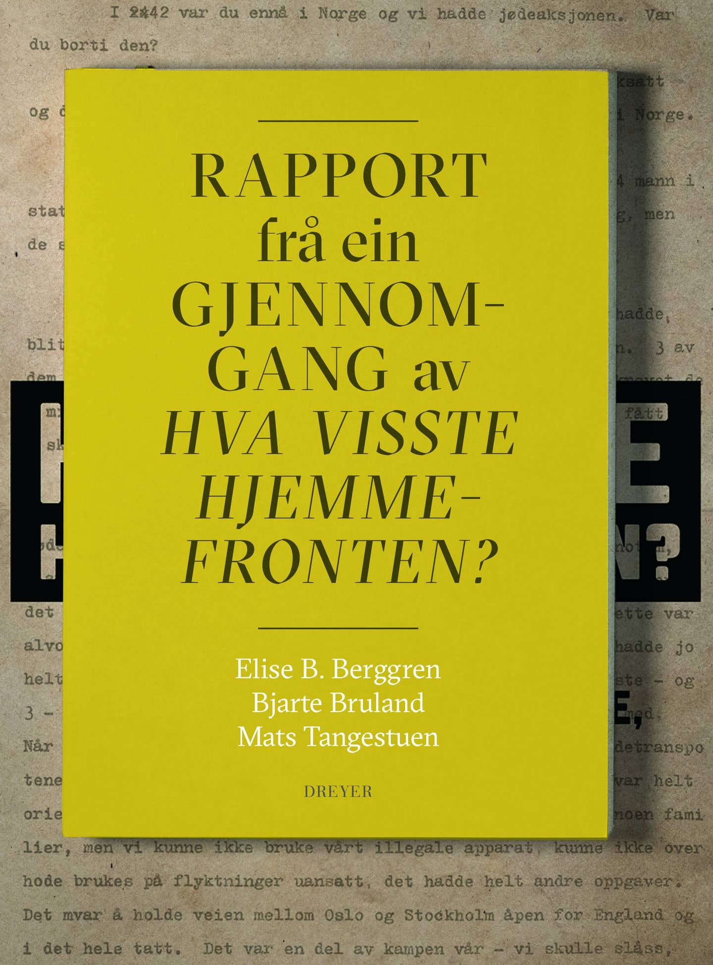 Elise B. Berggren, Bjarte Bruland, Mats Tangestuen