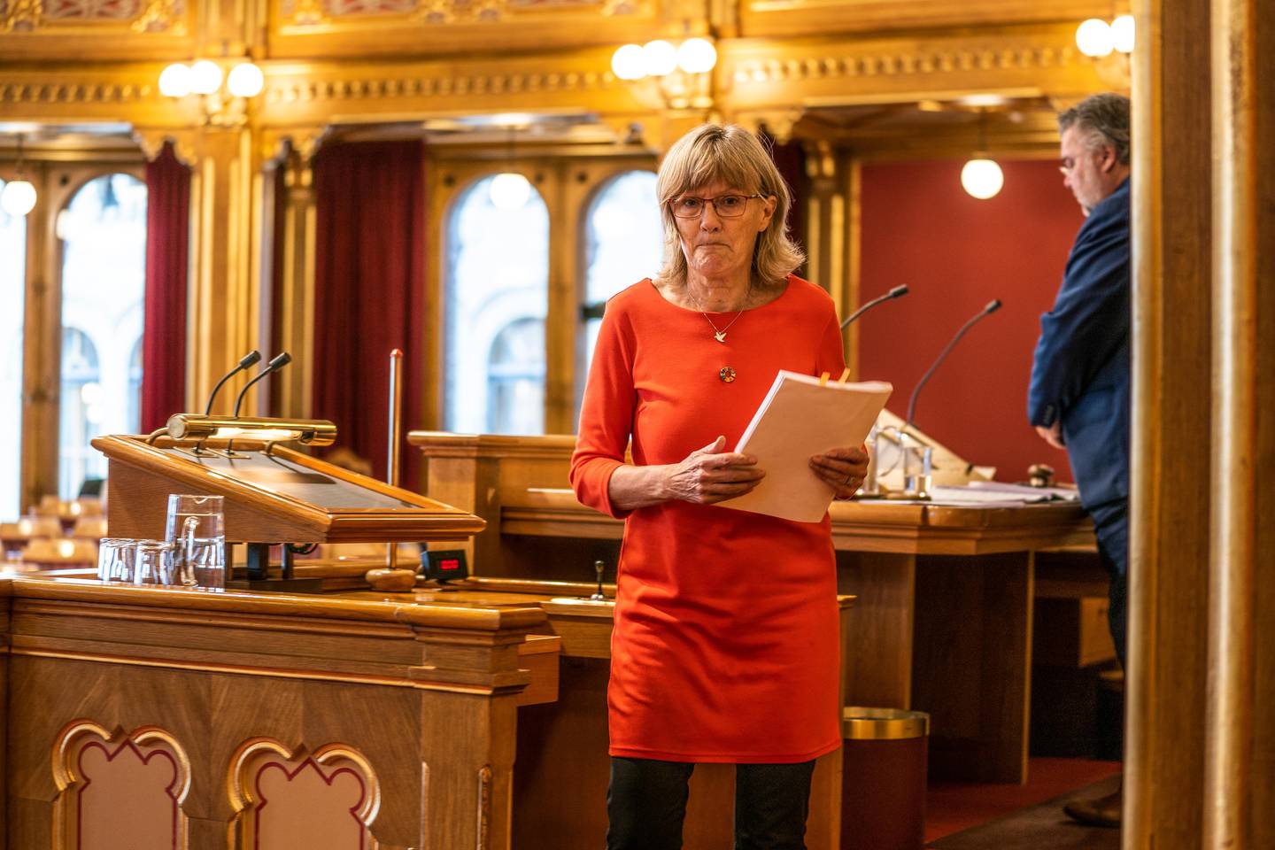 Torsdag ettermiddag stemmer Stortinget over SVs forslag om å gi ureturnerbare asylsøkere rett til å arbeide. Karin Andersen