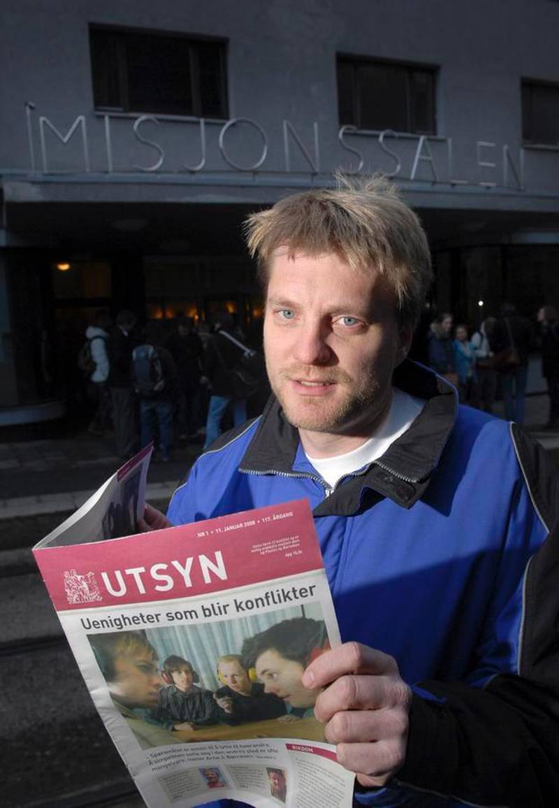 Espen Ottosen er redaktør av Utsyn, Misjonssambandets blad.
