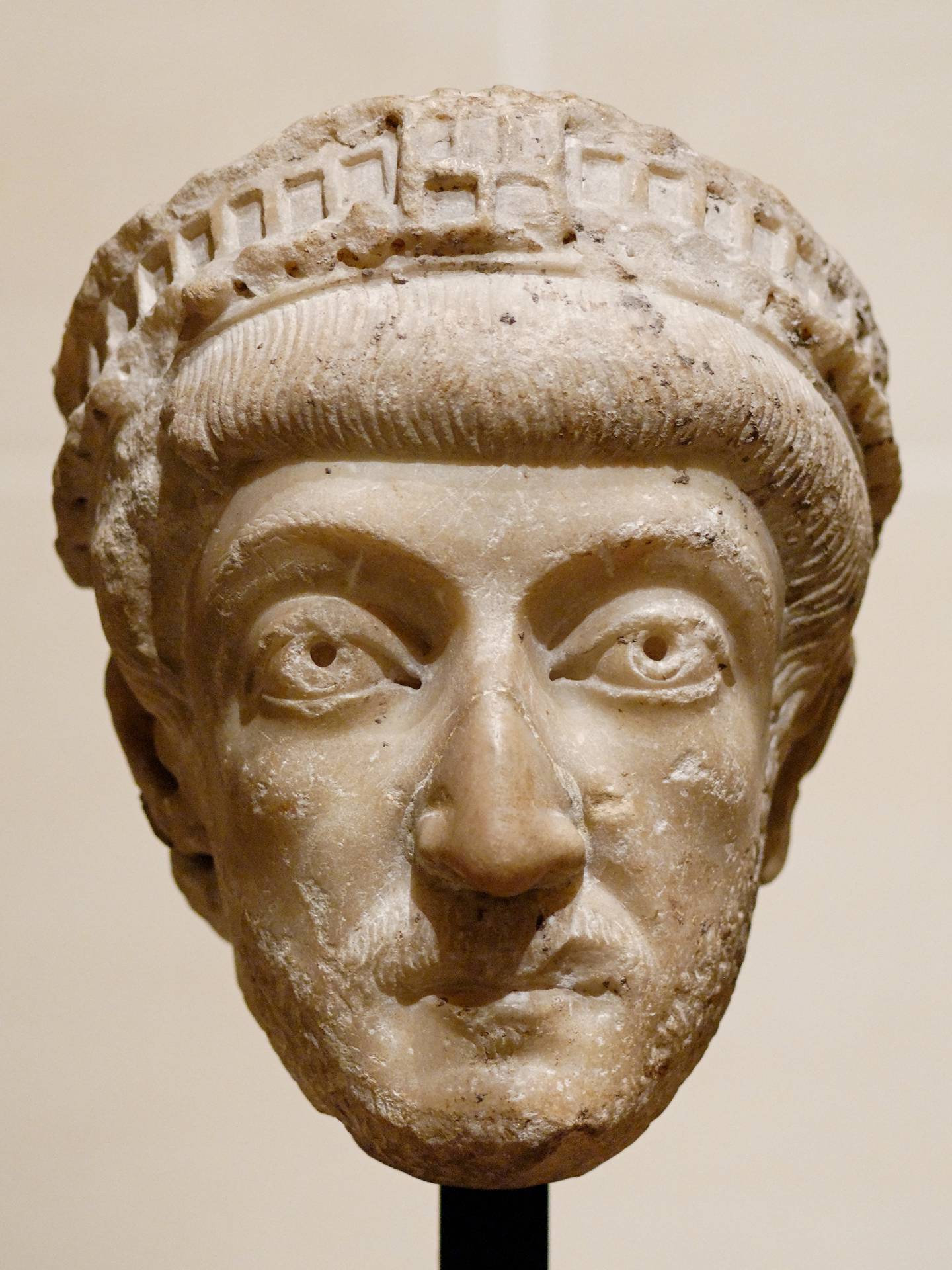 Bust of Byzantine Empreror Theodosius II 

Louvre