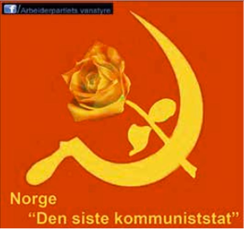 HAT MOT AP: Det florerer av konspirasjonsteorier på internett. I Norge omhandler mange av dem Arbeiderpartiet. Her er en rekke skjermdumper fra Facebook-gruppa «Aldri mer Arbeiderpartiet».