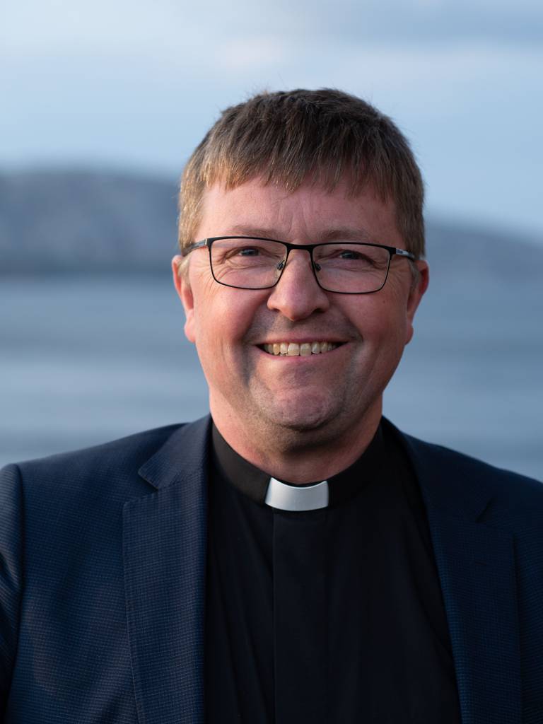Fungerende biskop i Sør-Hålogaland, Svein Valle.