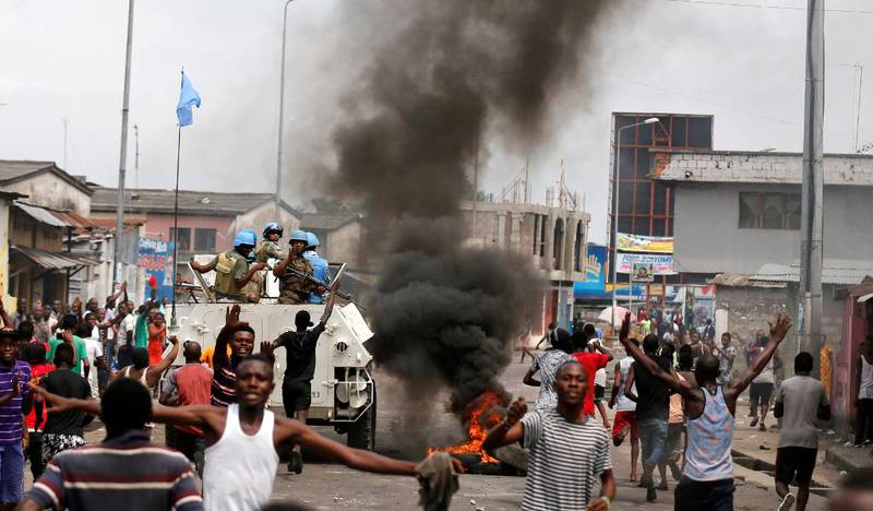 DR Kongo: Det sentralafrikanske landet DR Kongo med over 70 millioner innbyggere, har vært hjemsøkt av den verste borgerkrigen i nyere tid. Årets planlagte valg er utsatt til 2018. Det førte før jul til voldsomme protester mot president Joseph Kabila i hovedstaden Kinshasa.