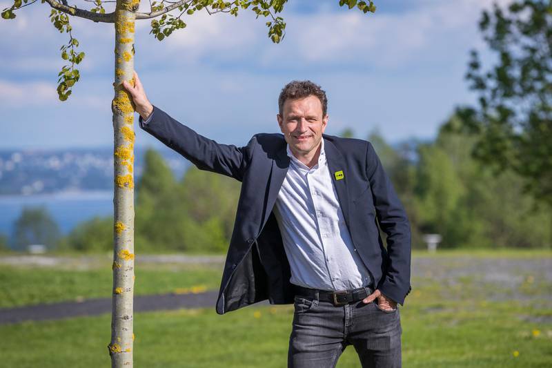 Fornebu  20180511.
Arild Hermstad er en av to kandidater til ny nasjonal mannlig talsperson som blir valgt på MDG landsmøte i Oslo lørdag.
Foto: Heiko Junge / NTB scanpix