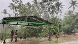 Kraftig syklon herjer i Bangladesh og Myanmar