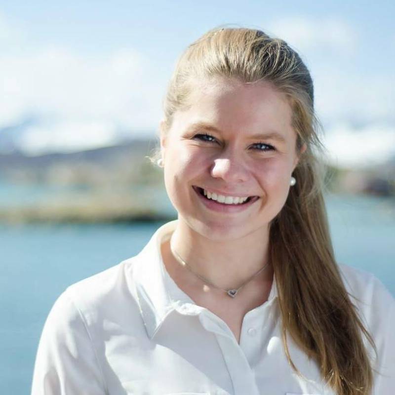 Iris Moseng Sandholt, fylkesleder i Troms AUF.