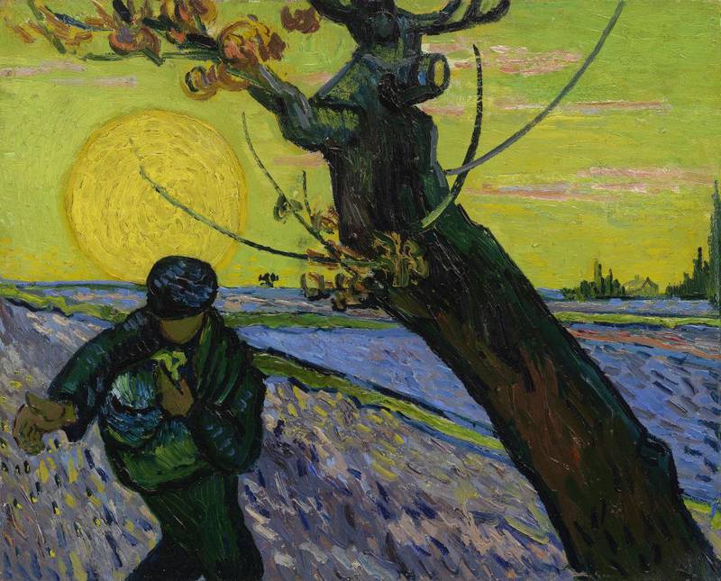 For Edvard Munch og Vincent van Gogh handlet det om vekstprosesser. Angsten og avgrunnene for mørket, men det var også krefter som ville ut, sprenge seg fram. I van Goghs Såmannen står et menneske med frøene til ny grøde i hendene. Mens universet går sin enorme gang, konsentrerer såeren seg om sin egen, lille gjerning. Som også føder et univers. 