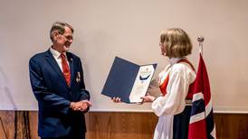 Øyvind Dahl utnevnt til Ridder av 1. klasse