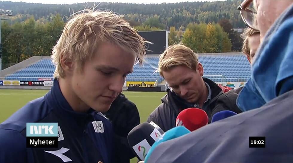 Martin Ødegaards overgang fra Strømsgodset til Real Madrid var toppsak både i Dagsrevyen og Sporten rett etter på mandag. Også Petter Stpordalern var viet mye plass.