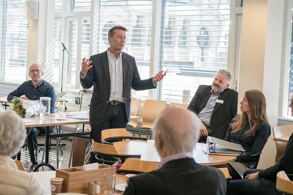 Styreleder: Under fjorårets generalforsamling i Mentor Medier ble svenske Tomas Brunegård innstilt som ny styreleder. 