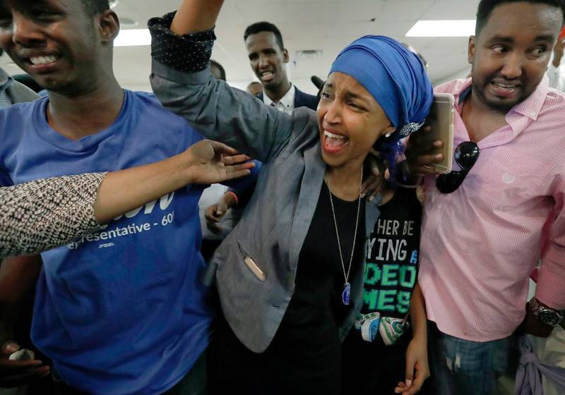 Ilhan Omar er den første somalisk-amerikanske folkevalgte i USA.