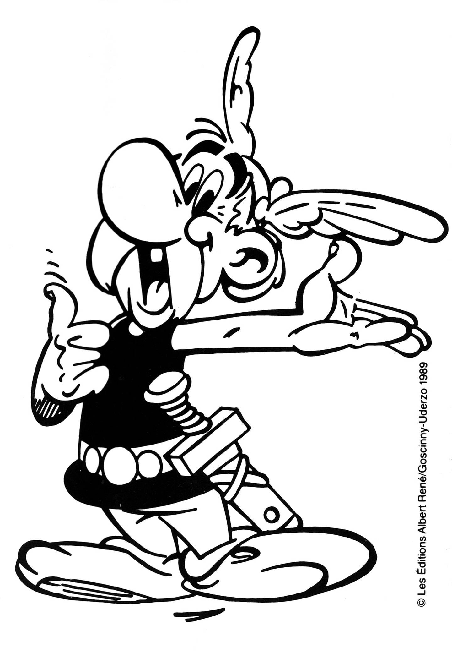 For to år siden annonserte Asterix« far Albert Uderzo at den lille galleren hadde gått av med pensjon.  Men Asterix trivdes ikke som pensjonist, og nå har Uderzo derfor sendt ut Asterix og hans venner på nye eventyr.  Boka lanseres torsdag.  / Tegneserier / (Foto: NTB-arkiv)