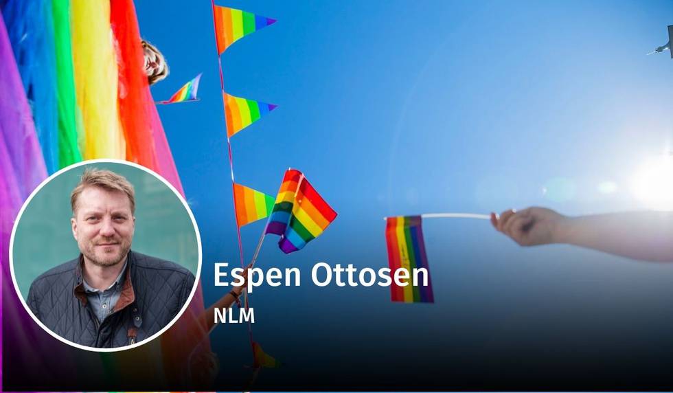 INGEN PARALELL: Espen Ottosen frykter konsekvensene, dersom politikere og allmenheten aksepterer premisset om å likestille et nei til Pride med rasisme.
