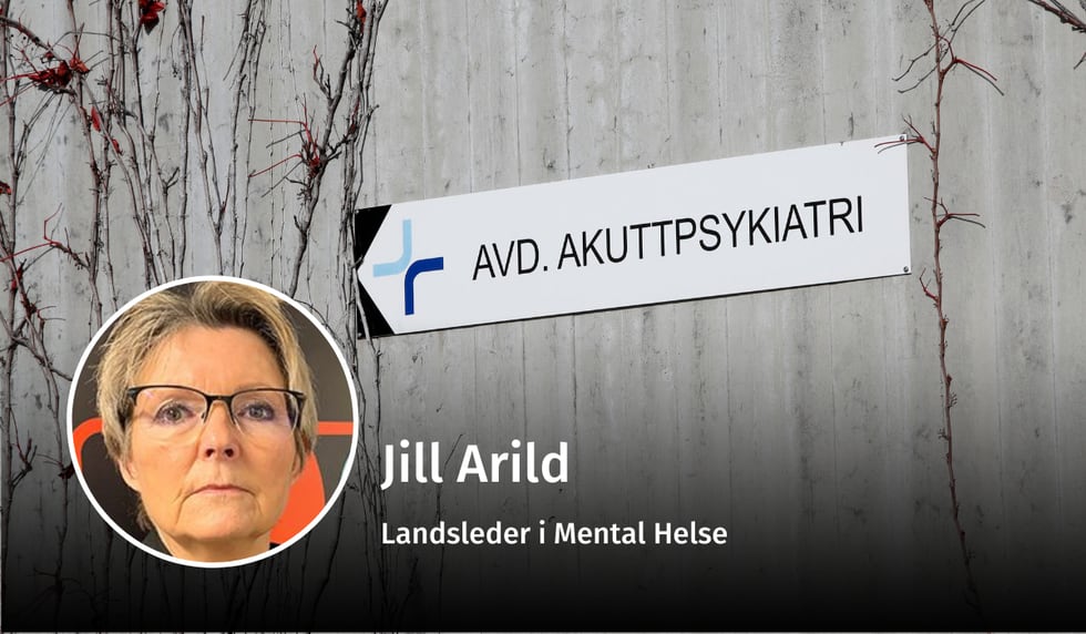 BEHOV FOR REFORM: «Vi må stille spørsmål ved hvor gode helsetjenestene er på å forebygge hendelser der pasienter med voldspotensial og alvorlige psykiske lidelser er involvert», skriver Jill Arild i Mental Helse. Hun mener debatten om tvang er et sidespor.