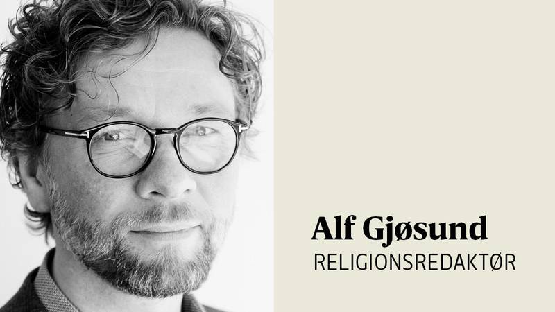Alf Gjøsund, religionsredaktør i Vårt Land.