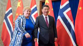 – Norge er nå blant landene med varmest forhold til Beijing