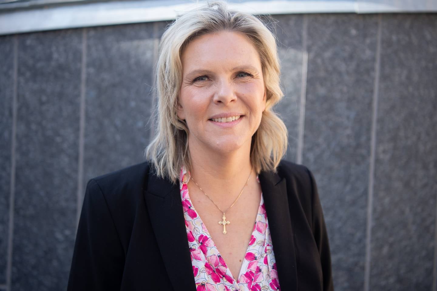 Oslo 20240416. 
Leder for Fremskrittspartiet Sylvi Listhaug utenfor Stortinget.
Foto: Annika Byrde / NTB
