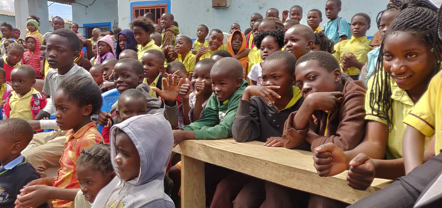 Samnanger Faith Academy i Zambia gir skoletilbud for mer enn 200 elever i slumbydelen Kanyana i Lusaka.