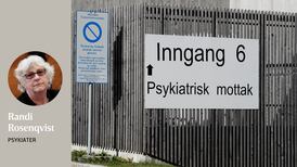 Det er krise i norsk psykiatri