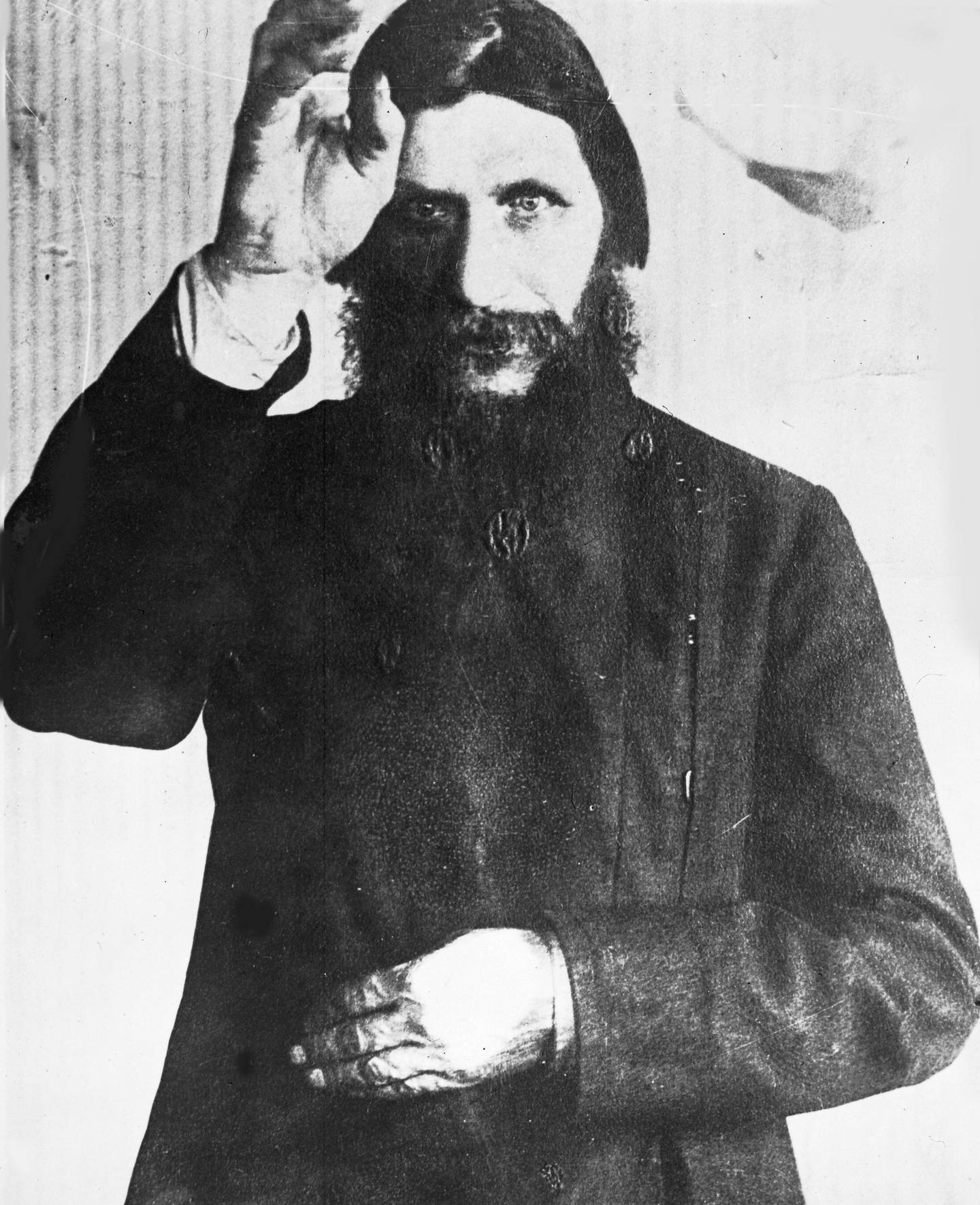 Undated photo of Rasputin, the self-styled monk who was killed 1916 by Prince Youssoupoff, because of his evil influence of the Russian Royal Family. (AP Photo)