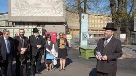 Europeiske rabbinere mintes 22. juli-ofrene i Oslo