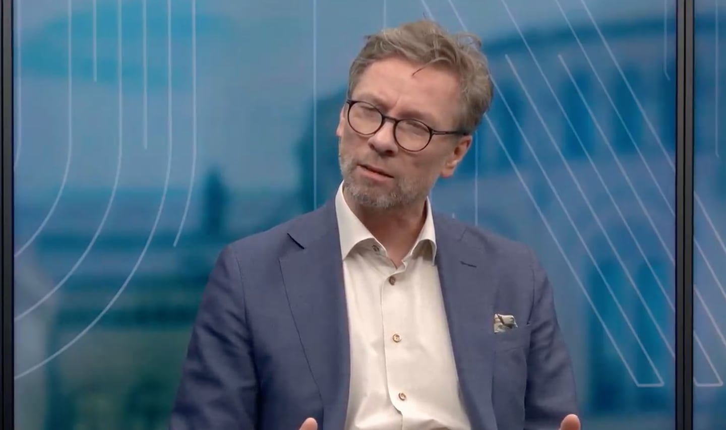 Alf Gjøsund, programleder i Synspunkt på TVL.