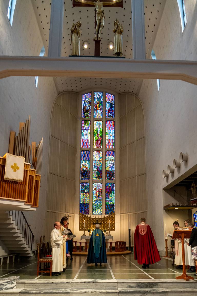 Avskjedsgudsteneste for biskop i Sør-Hålogaland, Ann-Helen Fjeldstad Jusnes, i Bodø domkirke
