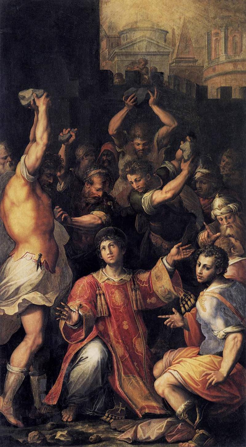 Maleriet Sankt Stefanus’ martyrdød er malt av den ­italienske maleren og arkitekten Giorgio Vasiri. Sankt Stefanus regnes som den første kristne martyren.