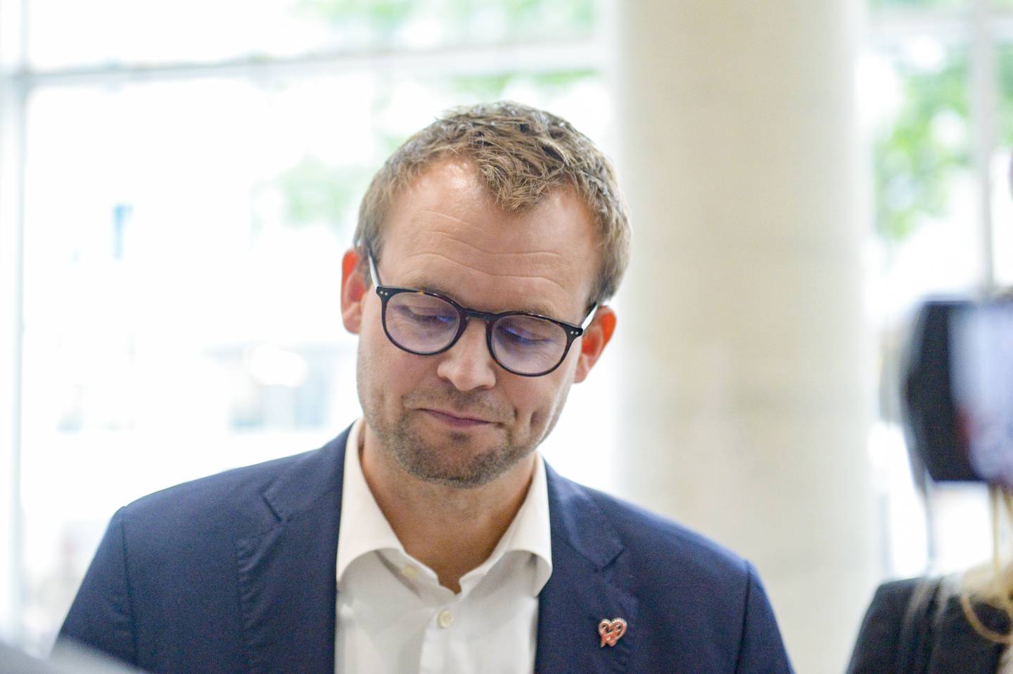 VIRKET LETTET: Lørdag varslet Kjell Ingolf Ropstad at han vil gå av som partileder i KrF.