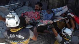 Sju barn drept i flyangrep mot markedsplass i Syria