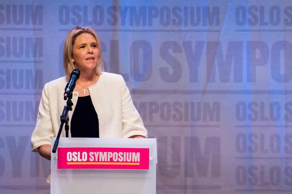 Oslo symposium Sylvi Listhaug