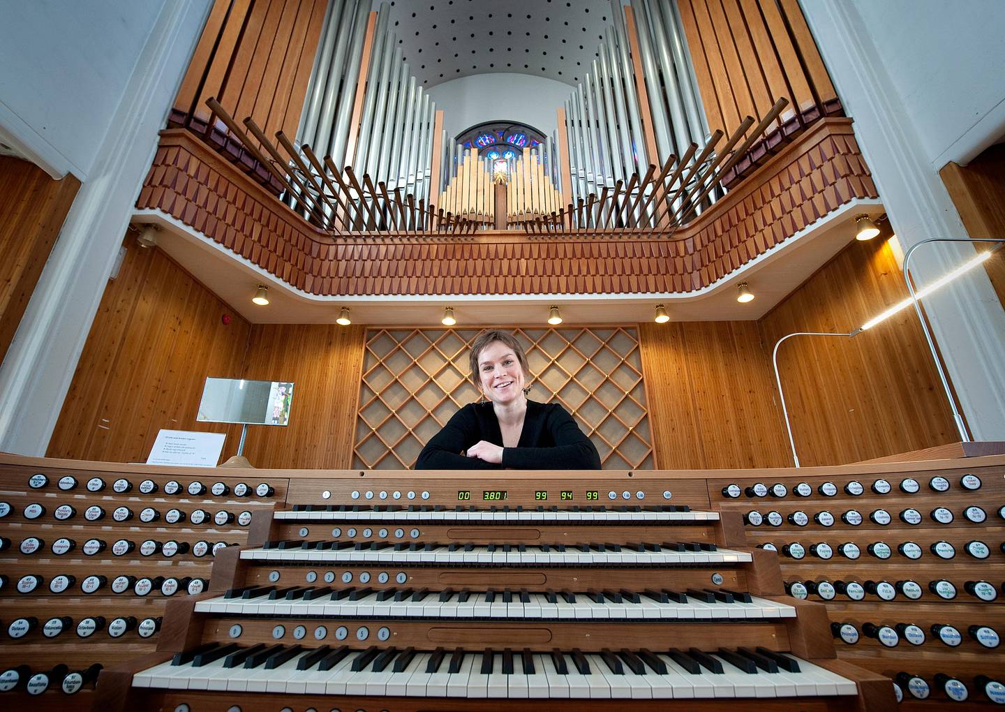nytt orgel bodø domkirke bodø inernasjonale orgelfestival domkantor gro bergrabb