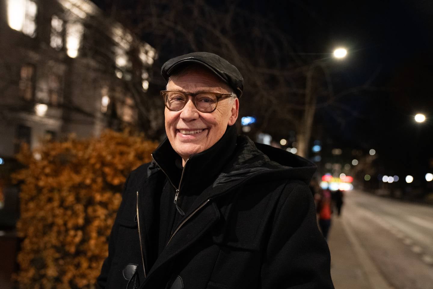 Ulf Ekman var til stede på prestentasjonen av 2023-utgaven av tidsskriftet Segl på Litteraturhuset i Oslo