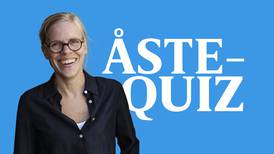 Åste Dokkas nettquiz: Hvor quizten er du? Fredag 10. februar