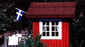 Nordmenn på hyttetoppen i Sverige