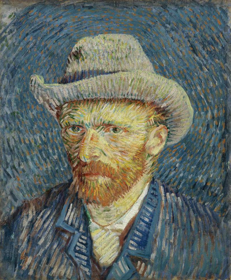 Selvportrett: Vincent van Gogh – slik han så seg.