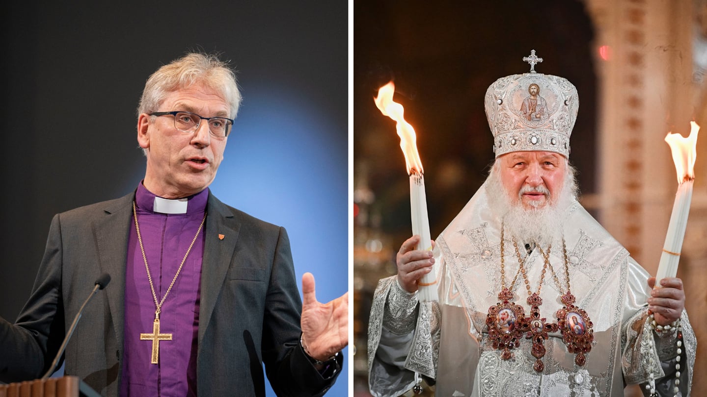 ALVORLIG: Preses Olav Fykse Tveit synes patriark Kirills legitimering av krigen mot Ukraina er alvorlig.