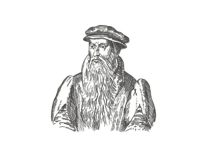 Boktrykk: Johann Gutenberg, boktrykkerkunstens far, levde et par generasjoner før Luther. Reformasjonen sørget for boktrykkerbransjens gjennombrudd.