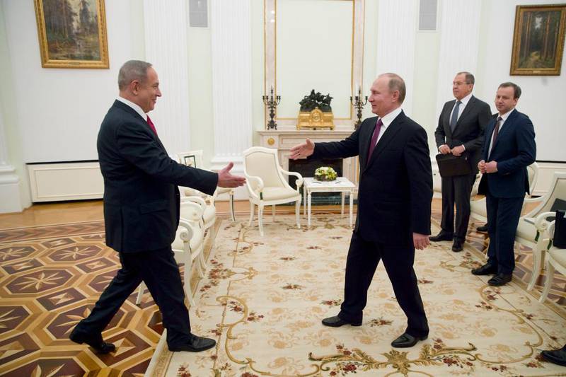 Israels statsminister Benjamin Netanyahu møtte i går Russlands president Vladimir Putin i Kreml. De to har vært på tomannshånd en rekke ganger de siste årene, for det meste i Russland.