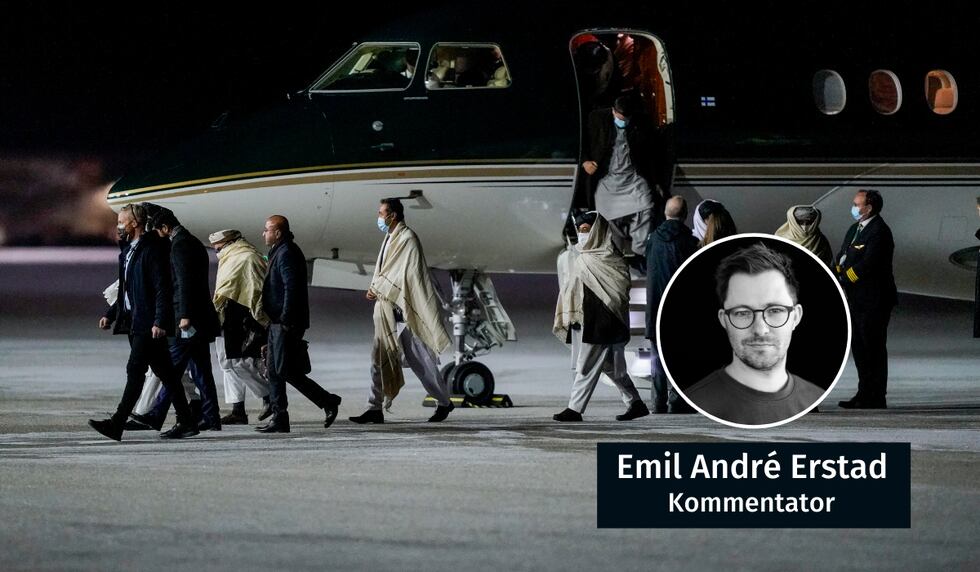 TERRORISTAR: Taliban er i Norge for å forhandle. Det er einaste måten å få til forandring i Afghanistan, skriv kommentator Emil André Erstad.