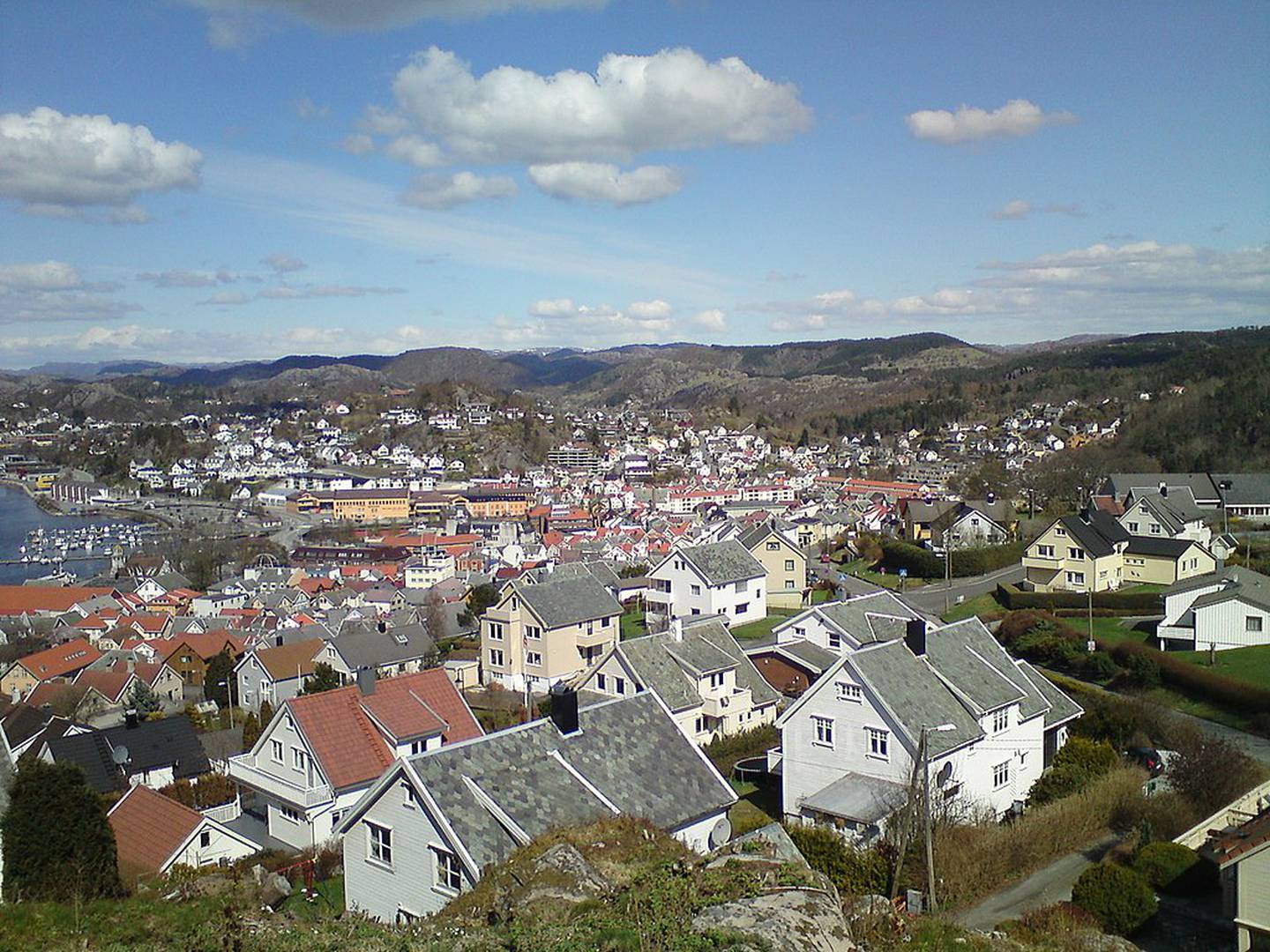 Oversiktsbilde over Eigersund