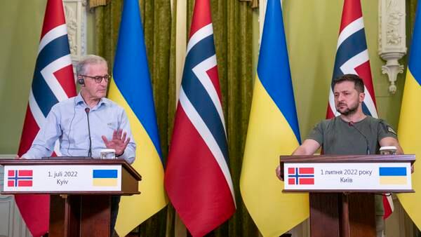 Norge intervener i tvistesak mellom Ukraina og Russland