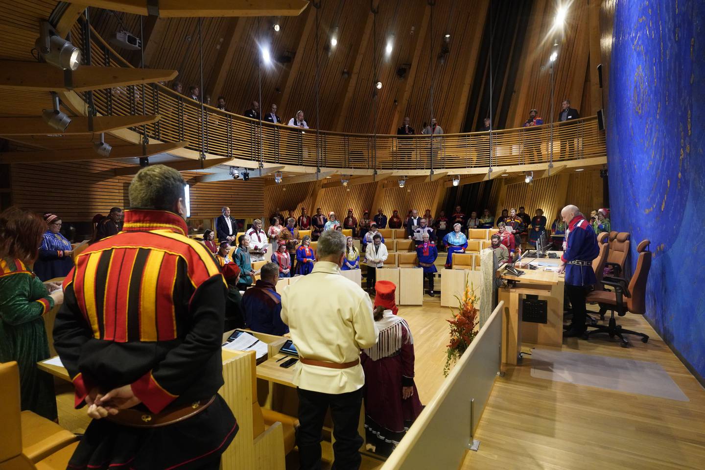 Sametinget har bedt Telemarksforskning se på kriteriene for å stå i valgmanntallet. Det reagerer Nordkalottfolket på. Foto: Terje Bendiksby / NTB