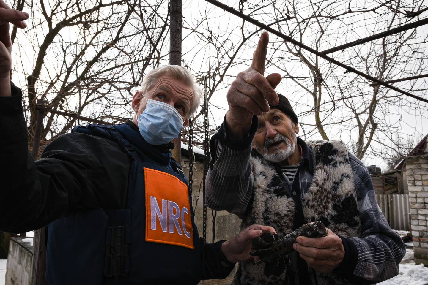 Mykola’s (83) home near the frontline outside Marrinka city in Donetsk region was substantially damaged in several shelling events in 2015-2016, large parts of his roof was destroyed and windows shattered. NRC has provided him with financial assistance for construction material and works and Mykola has been able to install new windows and repair the roof.