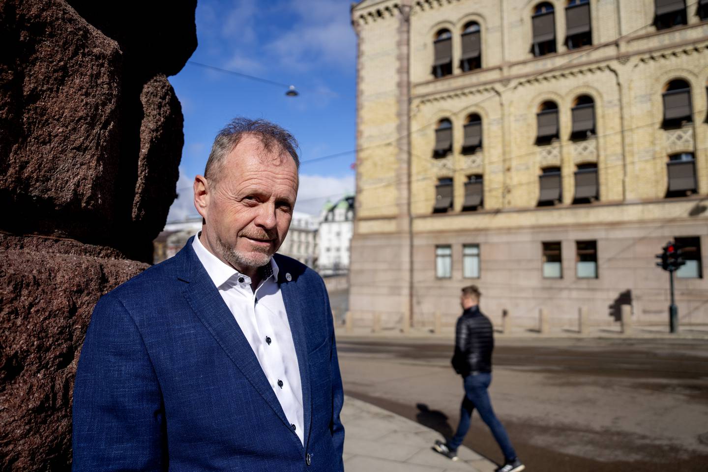 Oslo 20230320. 
Owe Ingemann Waltherzøe, leder i Industri- og næringspartiet (INP).
Foto: Javad Parsa / NTB