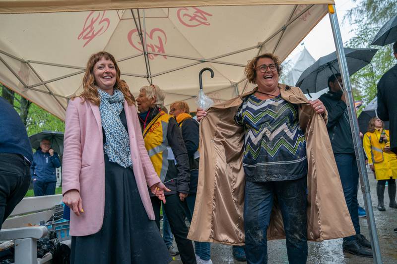 KrFs landsmøte 2019. Familiefest i Stavanger sentrum. Ny ledertrio. Kjell Ingolf Ropstad, Olaug Bollestad og Ingelin Noresjø